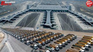 Constructing the World's Largest Airport | Istanbul New Airport |