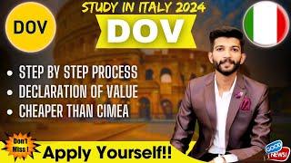 How to fill DOV Form (Declaration of Value) / CIMEA vs DOV / FORM C / DOV FORM FILLING