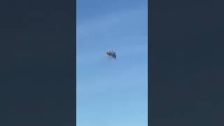 Russian Plane being shot down by Rocket in Ukraine Zhytomyr   збили літак РФ