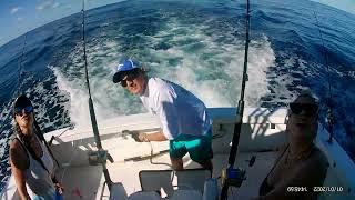 That time we pulled in 8 Mahi on 4 Reels! That's why I always run tandems!