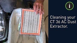Festool Training: Cleaning your CT 36 AC Dust Extractor