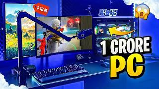 Playing Free Fire on Rs 1000 PC VS 1 CRORE PC