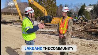 Removing Helene Storm Debris from Lake Lure and Chimney Rock