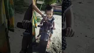 lakari ki Kathi /cute baby #shorts #viral #ytshorts #funny #fun #cutebaby#baby#trending #babygirl