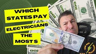 States with the highest pay for electricians #journeyman #electrician #electricaljobs