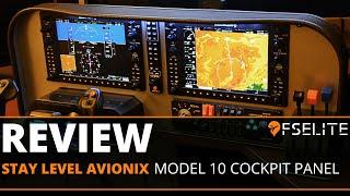 Stay Level Avionix Model 10 Cockpit Panel: The FSElite First Look