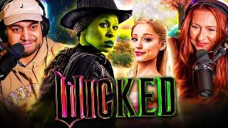 WICKED (2024) MOVIE REACTION - THIS MUSICAL HAD US WEEPING! - FIRST TIME WATCHING - REVIEW