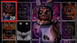 The Scariest Withered Bonnie is back! Twisted Withered Bonnie! (UCN Mods)