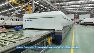 Jinglass Convection Continuous Glass Tempering Furnace