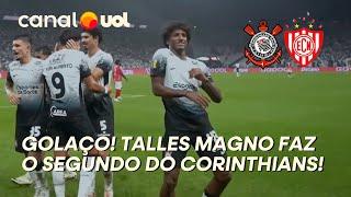 GOLAÇO DO CORINTHIANS! TALLES MAGNO FAZ O SEGUNDO CONTRA O NOROESTE EM GRANDE JOGADA! VEJA!