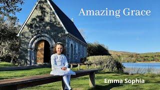 5 year old Irish Angel sings Amazing Grace in STUNNING 6th Century Irish Monastic setting