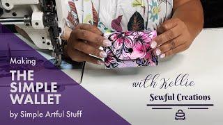 Making the Simple Wallet by Simple Artful Stuff!