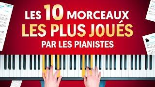 Les 10 morceaux les plus joués par les Pianistes (+ partitions gratuites)