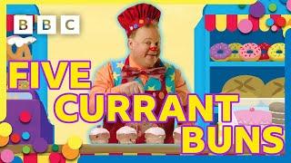 Five Currant Buns Nursery Rhyme  | Mr Tumble and Friends