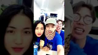 Gia đình Hoa Dâm Bụt - Hòa Minzy, Đức Phúc, Erik livestream chơi trò chơi và chúc tết Fan.