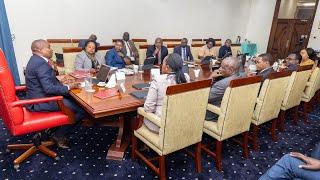 DP Kithure Kindiki chairs his first Cabinet Meeting at the Official DP Karen Residence!!