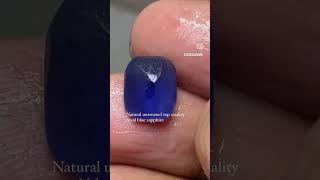 Preformed royal blue sapphire from madagascar   #gemstone