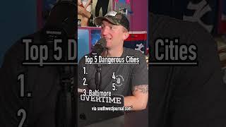 These Are THE MOST DANGEROUS US CITIES!! Can You Guess Them? #shorts