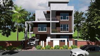 5 Bedroom modern duplex house || 5 bhk house design