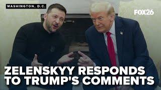 Zelenskyy responds to Trumps comments