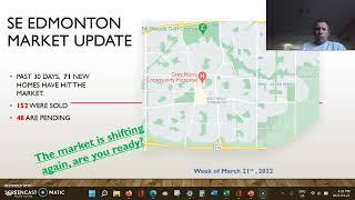 South East Edmonton Market Update March 21st, 2022