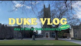 a day in life at Duke University|Duke vlog