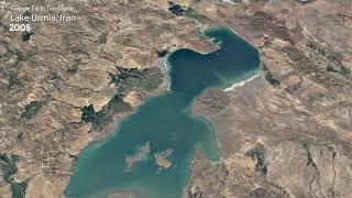 Lake Urmia, Iran - Earth Timelapse