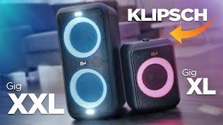 Die neuen Partyboxen von Klipsch : Gig XL & Gig XXL