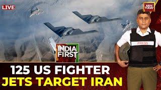 India First with Gaurav Sawant LIVE | US Strikes Iran with 125 Fighter Jets | US News LIVE