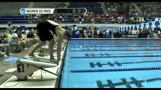 Pennington Wins NCAA 50 Free National Championship