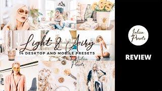 Light & Airy Lightroom Presets Review | Lightroom Mobile Presets DNG | Best Lightroom Preset