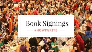 #HowIWrite: Book Signings