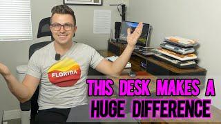 VASAGLE Electronic Standing Desk Review | I Upgraded My Office!