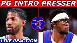 Paul George Introductory Press Conference LIVE! | Sixers SIGN Reggie Jackson! (BREAKING NEWS)