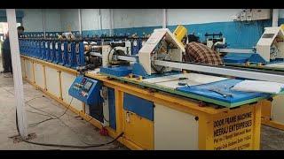 Neeraj Enterprises GI 2MM Door Frame Roll Forming Machine |Trial at Faridabad| 9818388747 9212779988