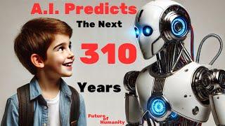 THE FUTURE OF HUMANITY:  A.I. Predicts 310 Years In 10 Minutes (4K)