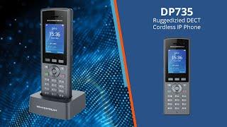 DP735 Ruggedized DECT Cordless IP Phones