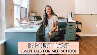 13 MUST HAVE Essentials for Medical School | what I use ALL the time as a first year medical student