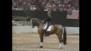 Dr Reiner Klimke riding Ahlerich - New York