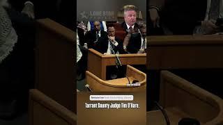 Tx -  Tarrant County Judge Tim O’Hare using and abusing his position