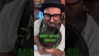 «Mint-Basil Smash» безалкогольный коктейль! #рецепт #коктейль