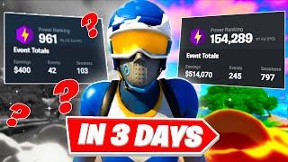 I went PRO in Fortnite in 3 Days (Solo Cash Cup)