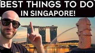 33 BEST Things To Do in Singapore! (MUST EAT AND TRY ATTRACTIONS!!!) 