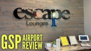 Escape Lounge GSP Airport Review