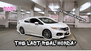 Is this the last real Honda? - 9th gen civic si review and drive -