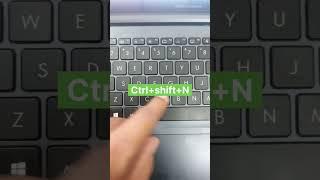 How to create a new folder with shortcut key #newfolder #keyboardshortcuts #computertips #subscribe