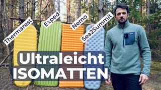 Ultraleichte Isomatten - Die 4 BESTEN im Vergleich  (Test)