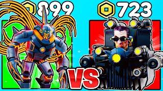 ORANGE TRIADIAN VS UPGRADED G TOILET in Skibidi Tower Defense