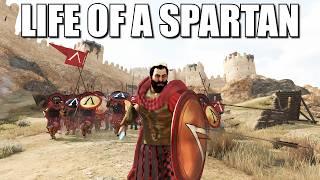 I Defended the STRONGEST CASTLE with a SPARTAN ARMY!