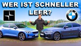 Reichweiten-Duell mit BMW i4 M50 und Polestar 2 Long Range